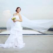 Bride in Rooftop